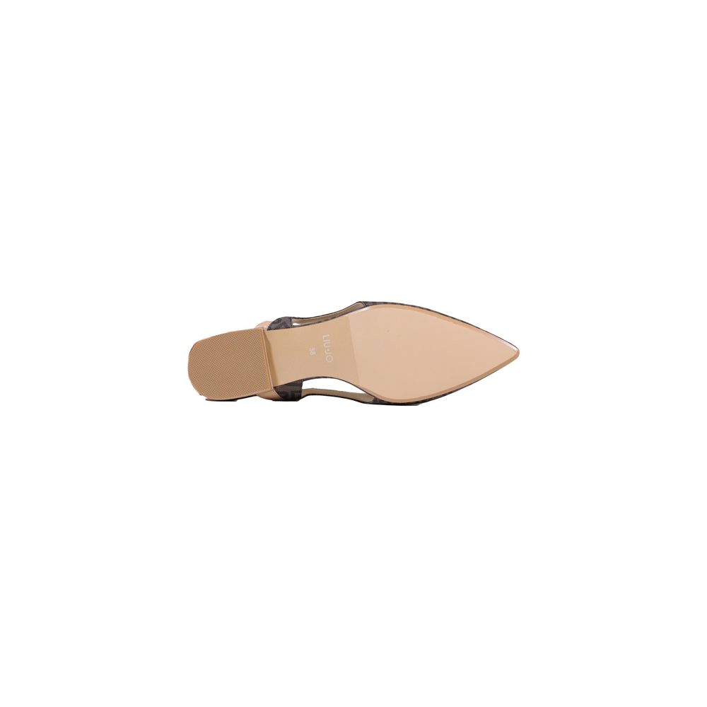 Liu Jo Brown Polyethylene Platform Pumps