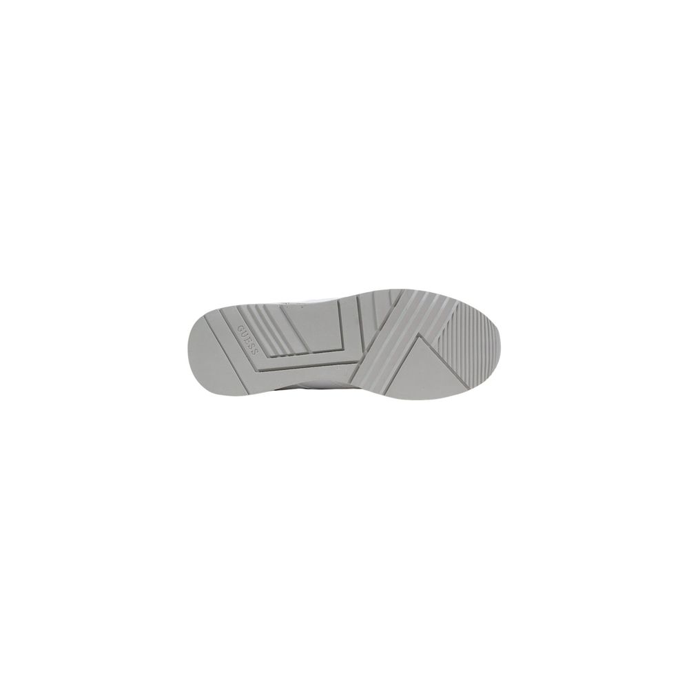 Guess White Leather Chunky Sneakers