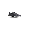 Guess Gray Leather Athletic Sneakers