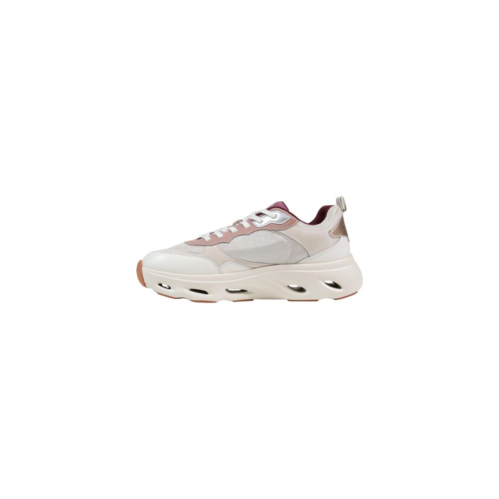 PINKO Beige Leather Chunky Sneakers