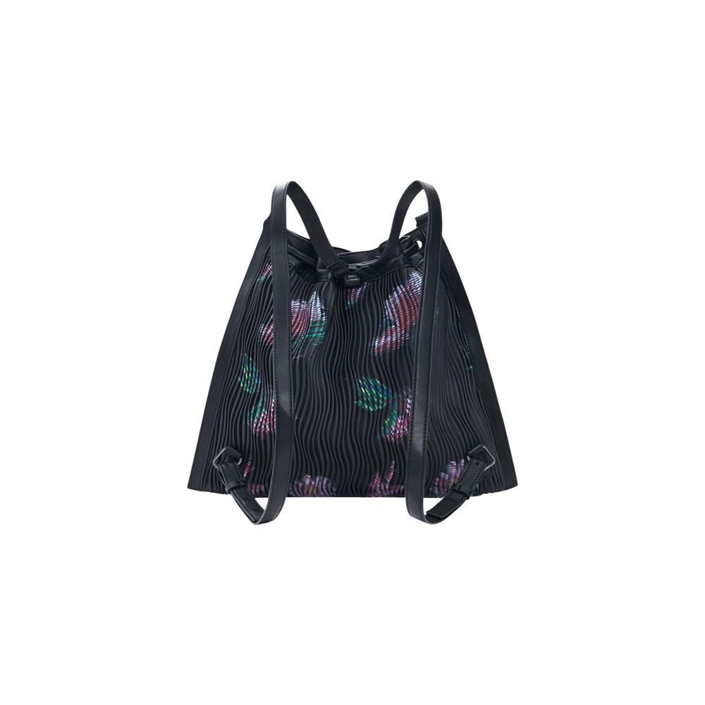 Desigual Black Polyester Backpack