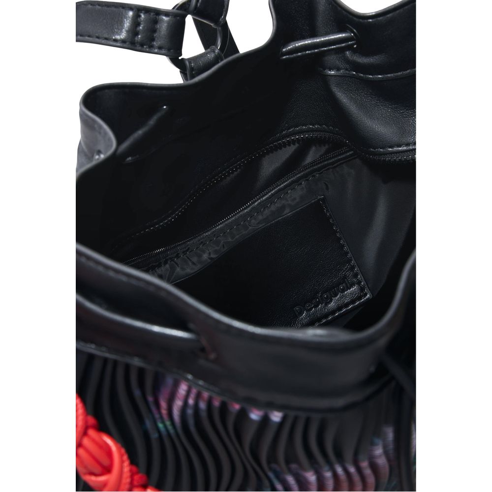 Desigual Black Polyester Backpack