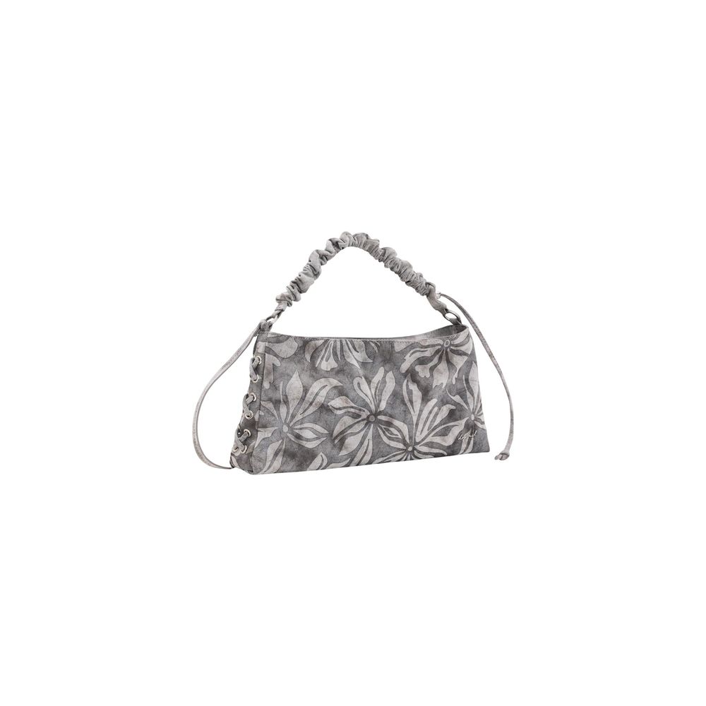 Desigual Gray Cotton Handbag