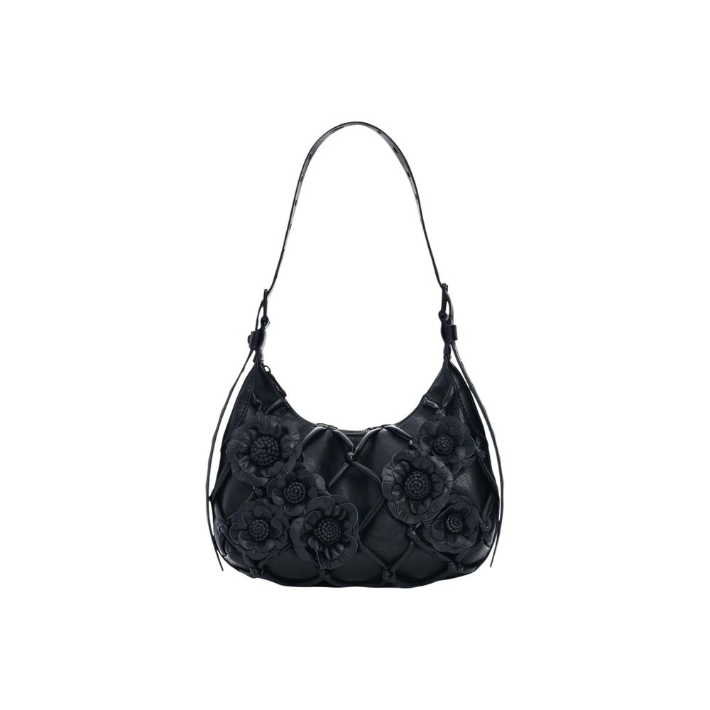 Desigual Black Cotton Handbag