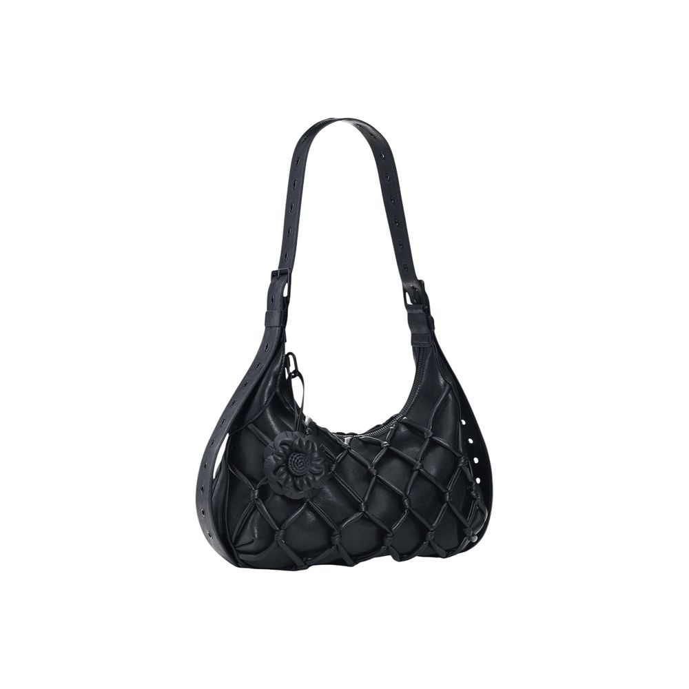 Desigual Black Cotton Handbag