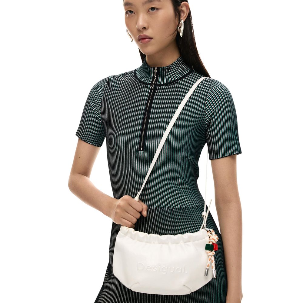 Desigual Beige Polyester Handbag