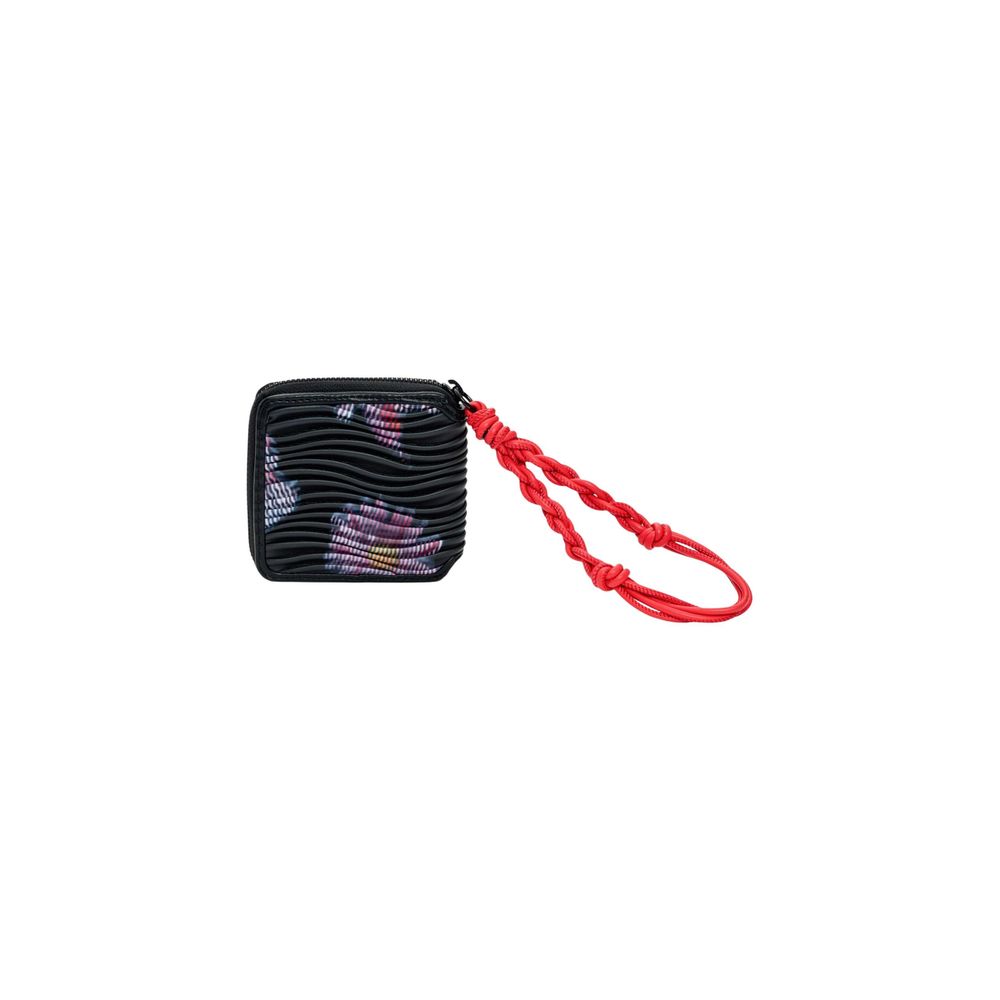 Desigual Black Polyester Wallet