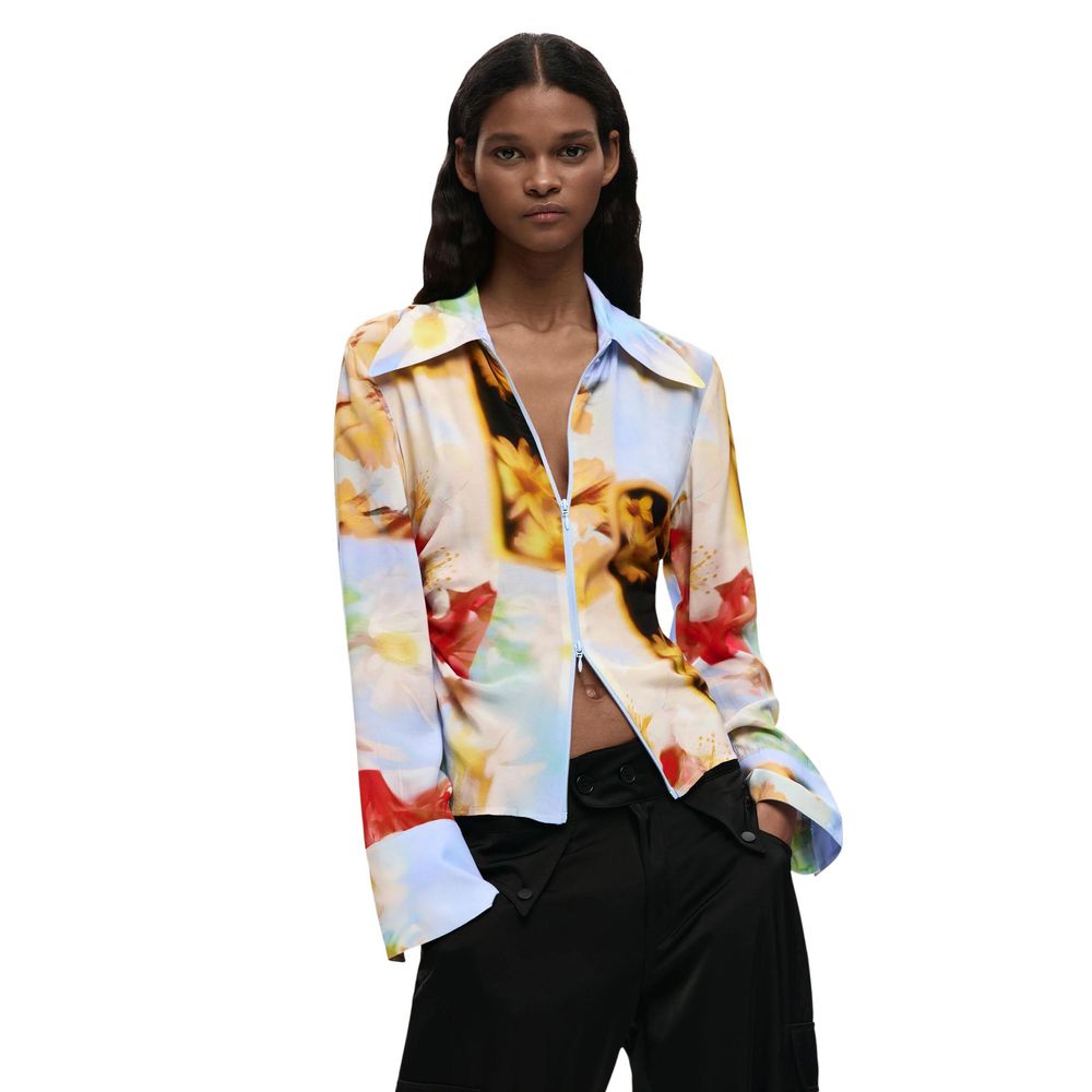 Desigual Multicolor Viscose Blouse