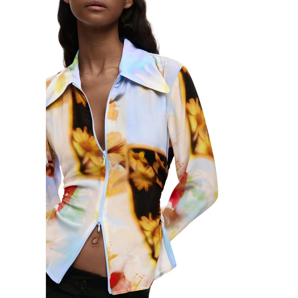 Desigual Multicolor Viscose Blouse