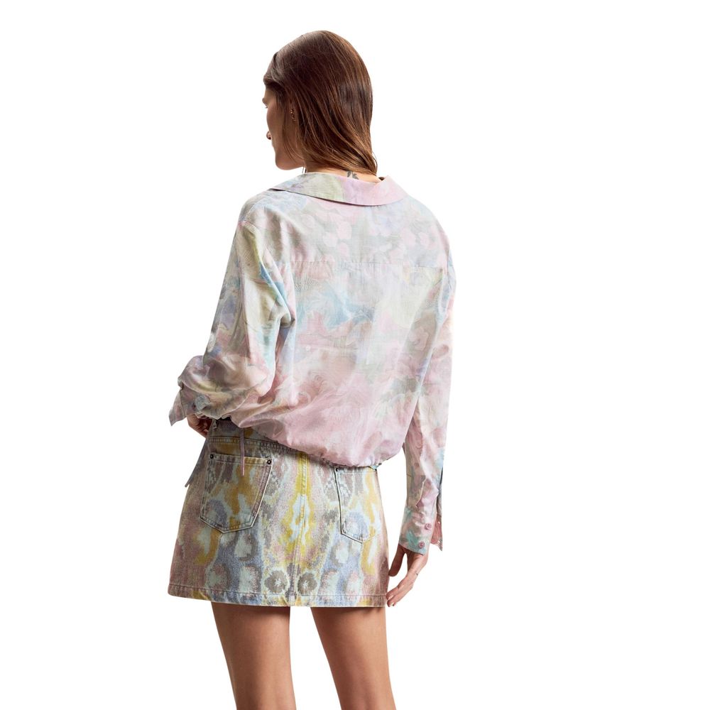 Desigual Multicolor Cotton Blouse