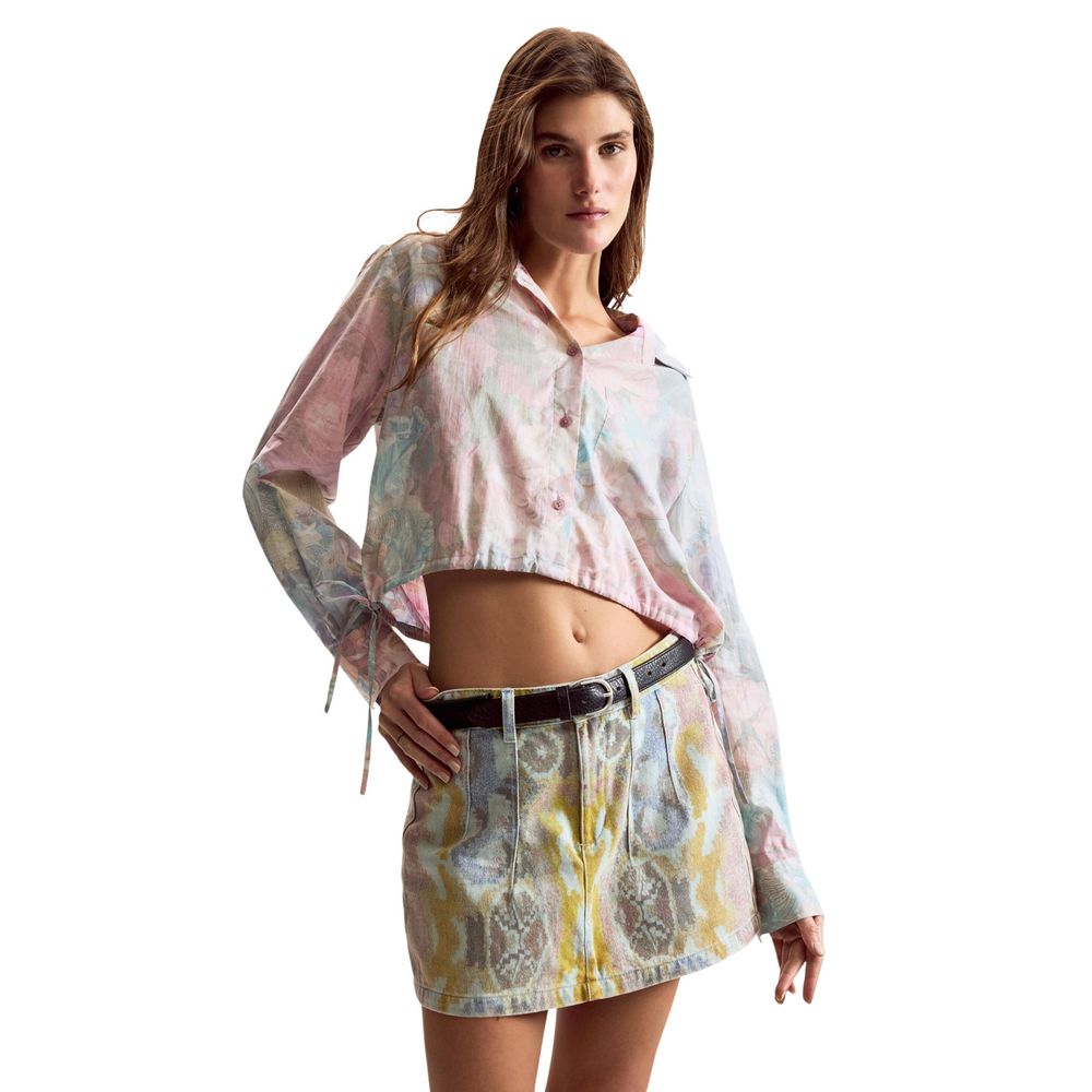 Desigual Multicolor Cotton Blouse