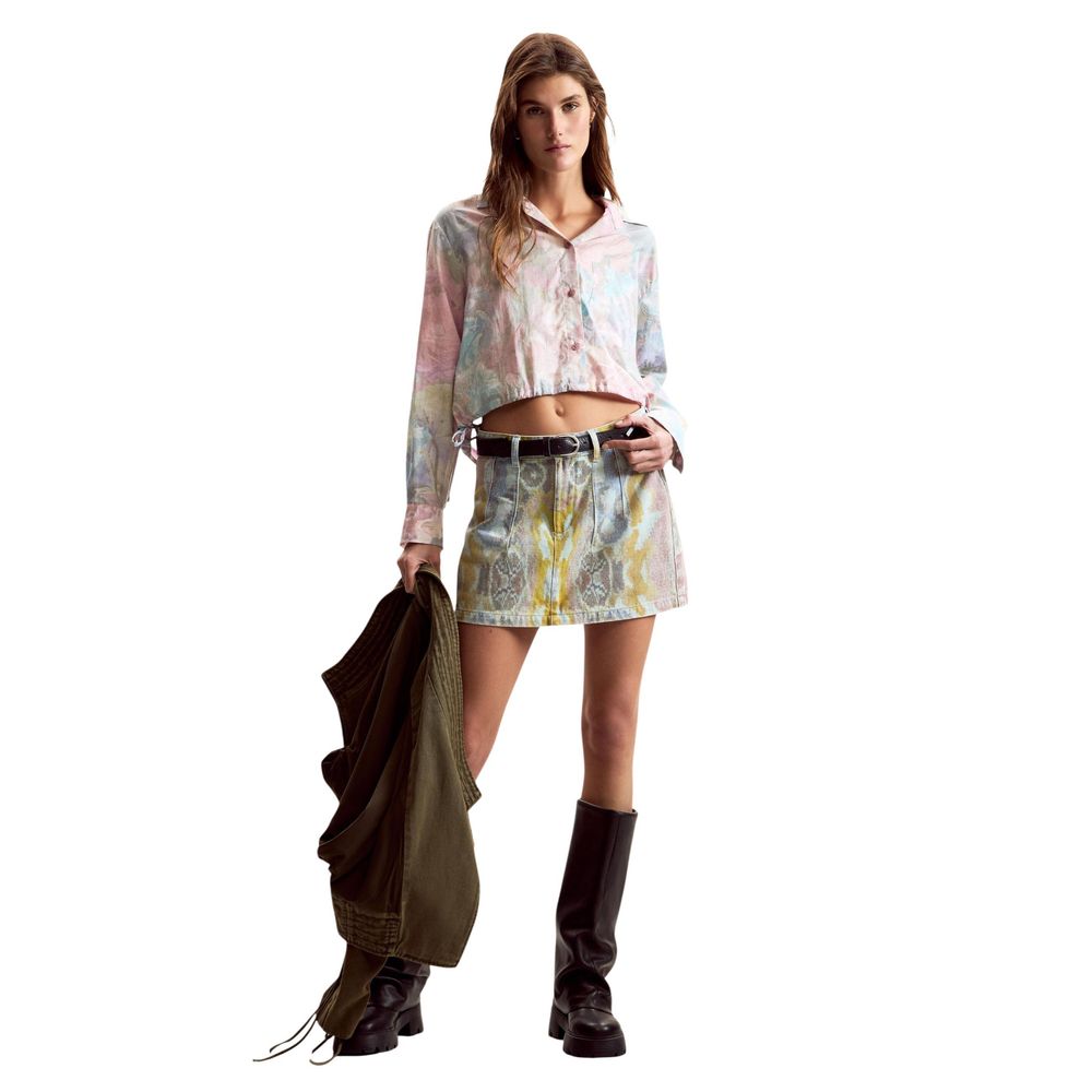 Desigual Multicolor Cotton Blouse