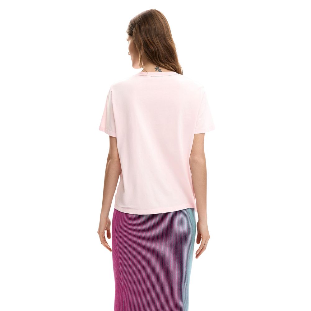 Desigual Multicolor Cotton T-Shirt