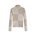 Desigual Beige Viscose Turtleneck