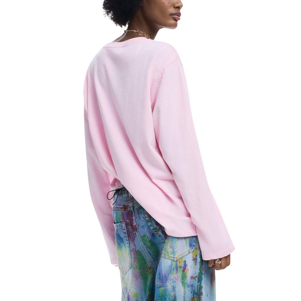 Desigual Multicolor Cotton Long Sleeve T-Shirt