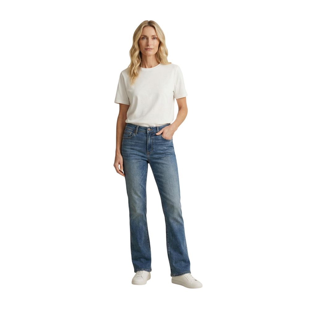 Levi's Blue Cotton Bootcut Jeans