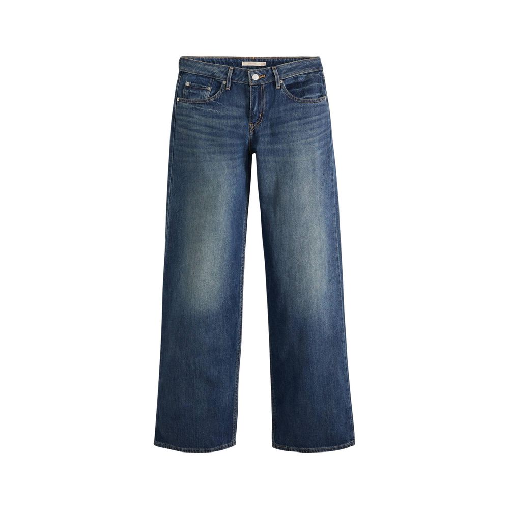 Levi's Blue Cotton Mom Jeans