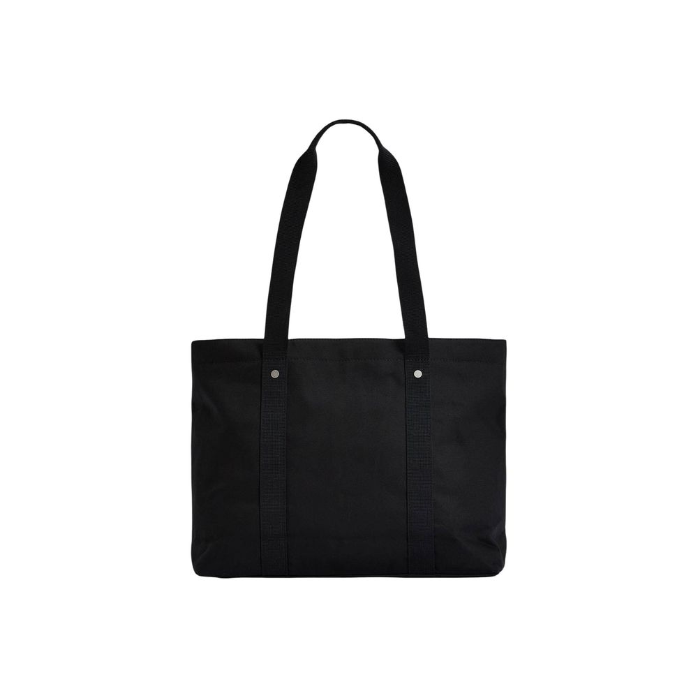 Barbour Black Cotton Handbag