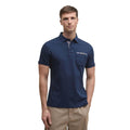 Barbour Blue Cotton Polo Shirt