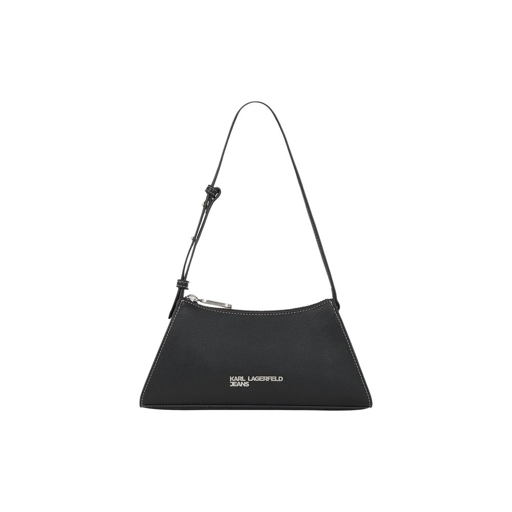 Karl Lagerfeld Black Polyethylene Handbag