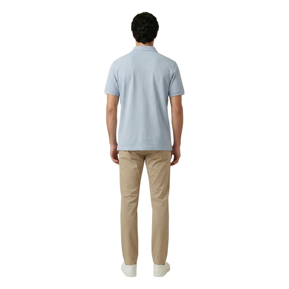 Gant Blue Cotton Polo Shirt
