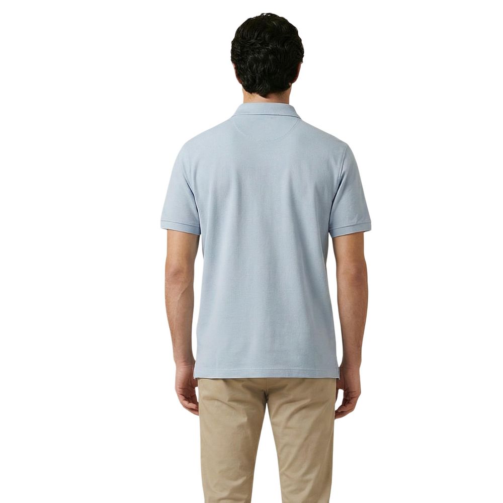 Gant Blue Cotton Polo Shirt