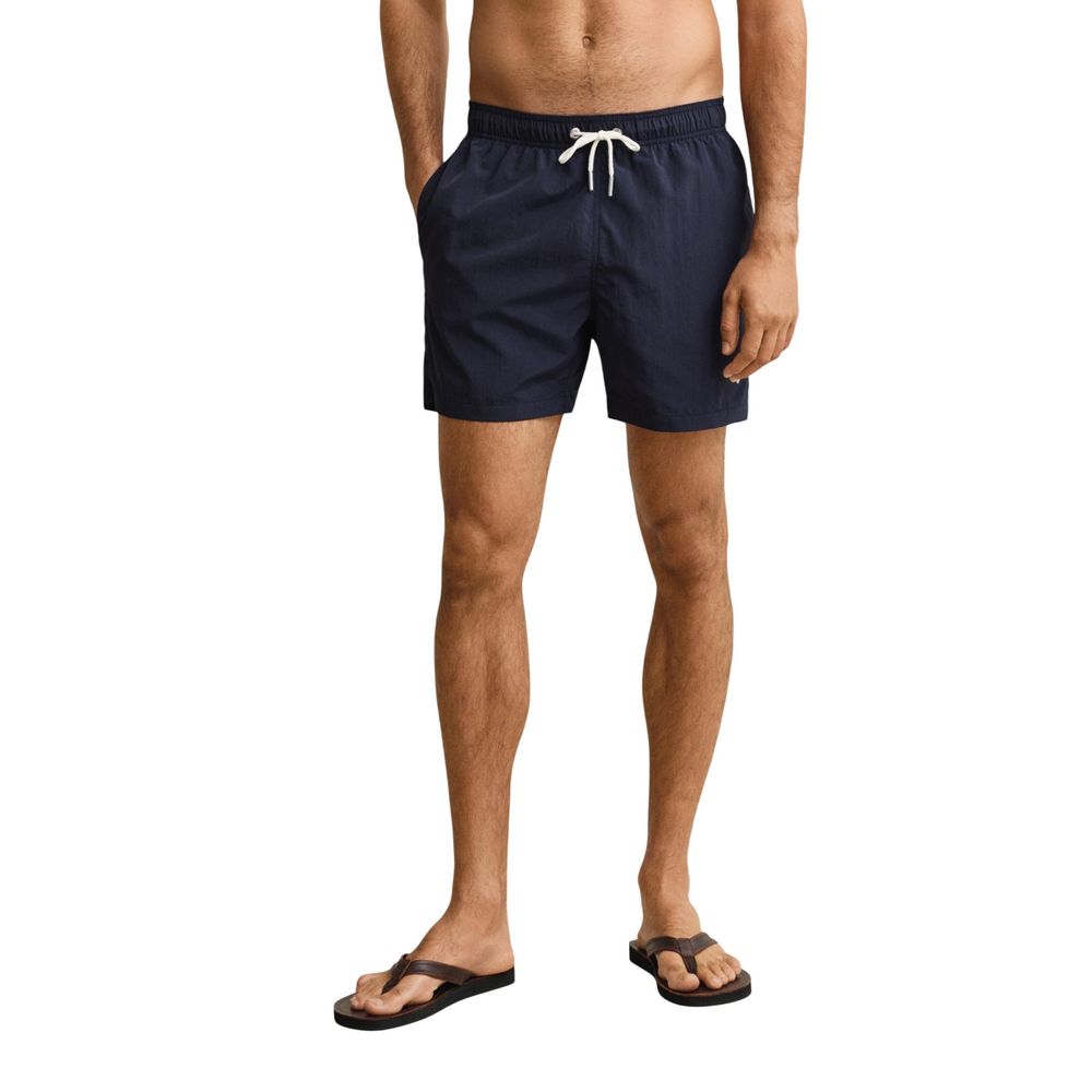 Gant Blue Recycled Polyamide Swim Shorts