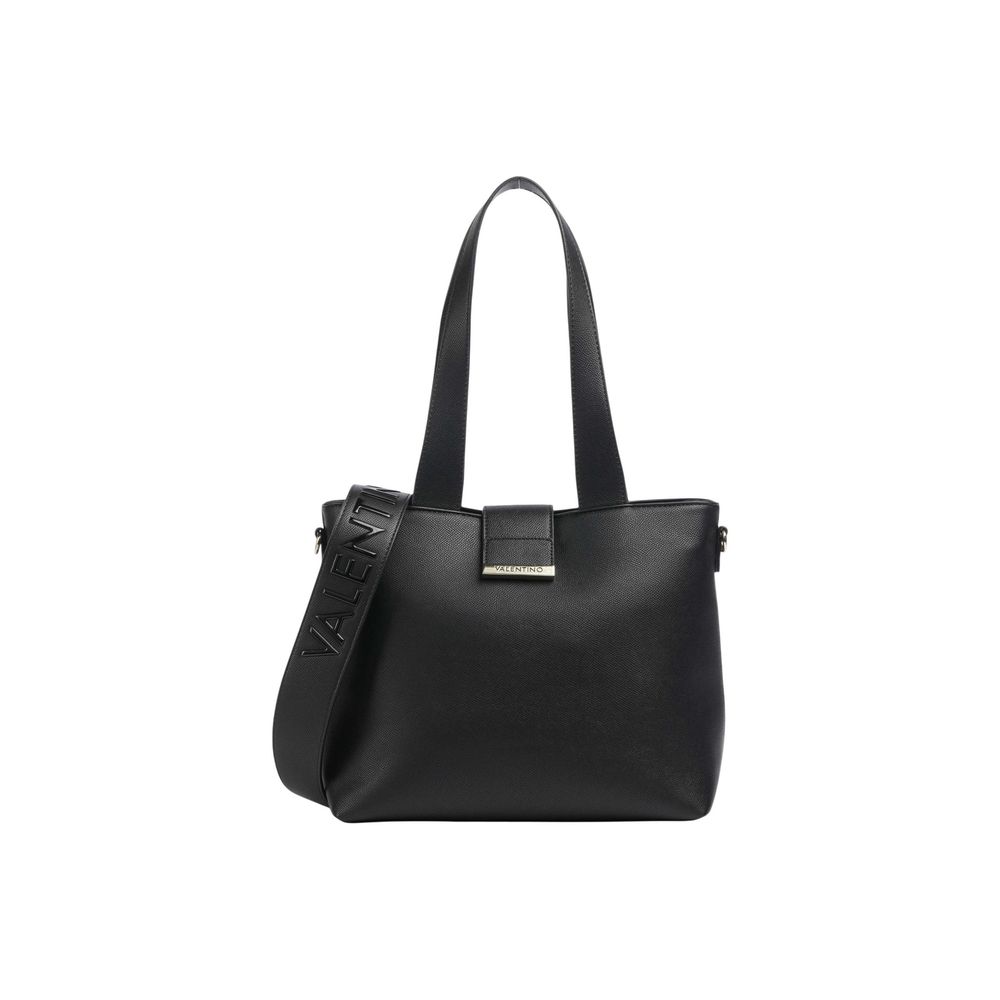 Mario Valentino Black Polyethylene Handbag