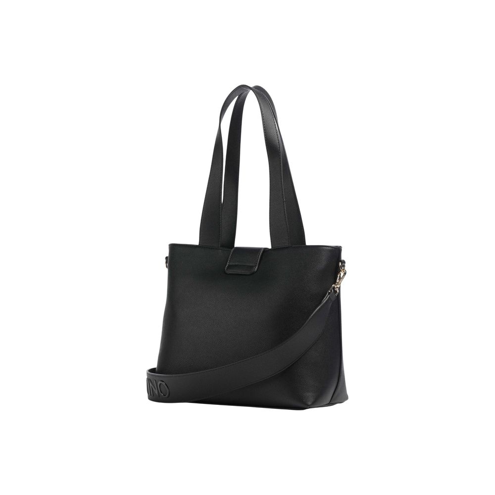 Mario Valentino Black Polyethylene Handbag