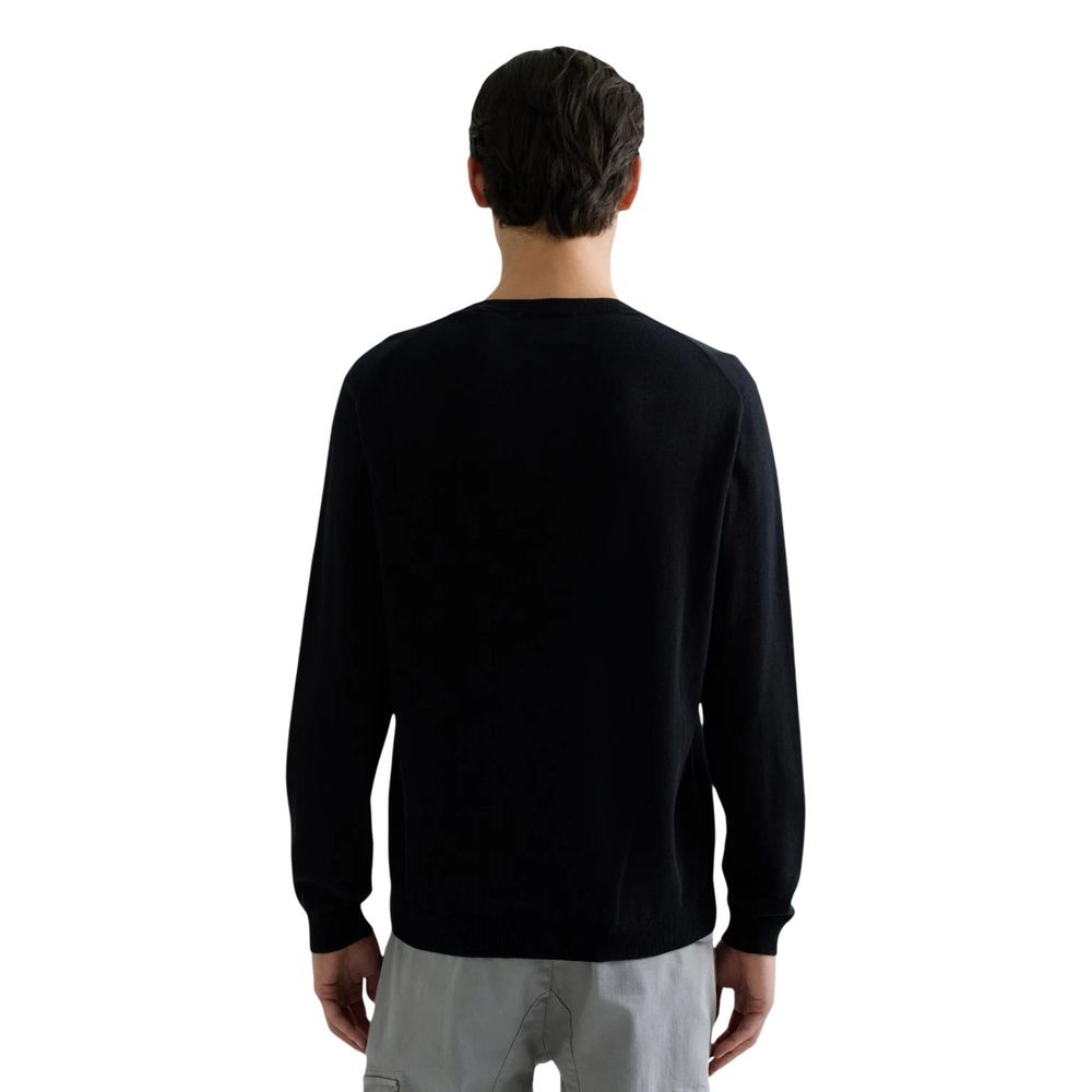 Replay Black Cotton Sweatshirt