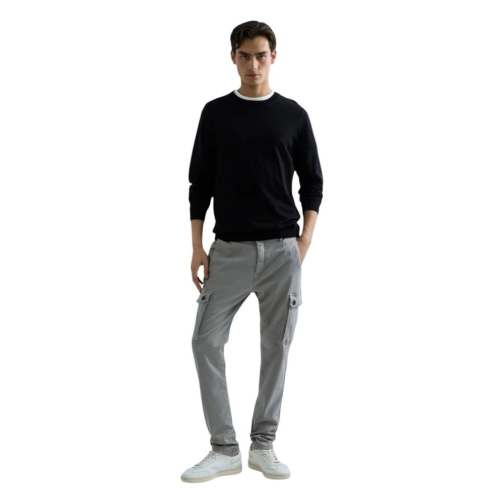 Replay Black Cotton Sweatshirt