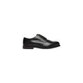 Calvin Klein Black Leather Oxfords And Derbies