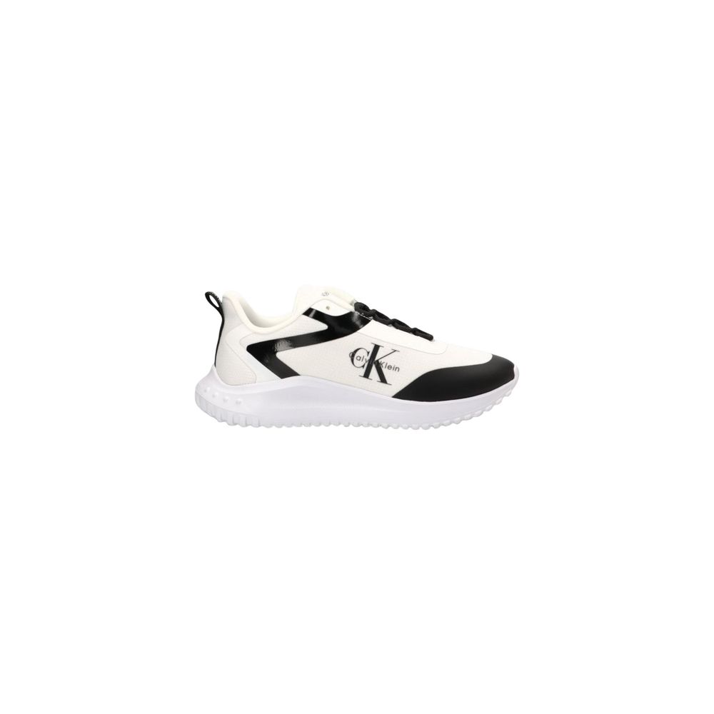 Calvin Klein Jeans Black And White Recycled Polyester Athletic Sneakers