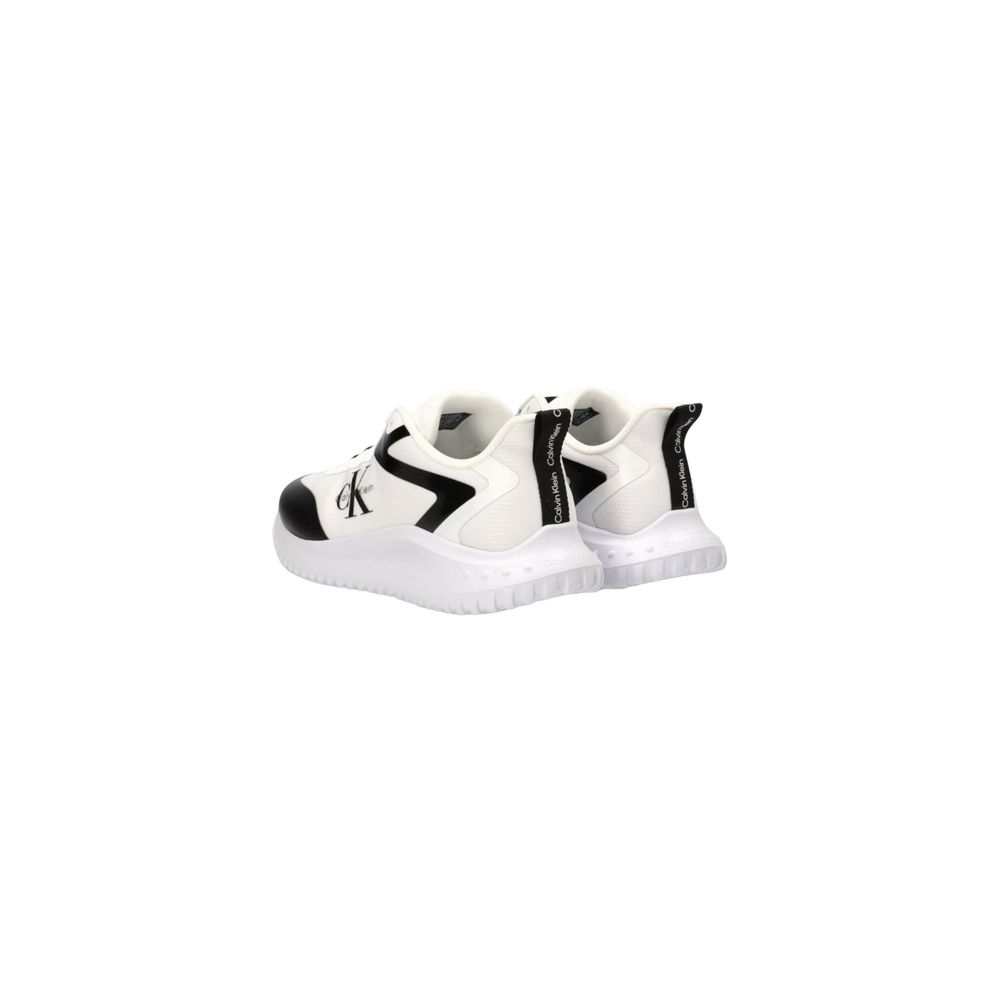 Calvin Klein Jeans Black And White Recycled Polyester Athletic Sneakers