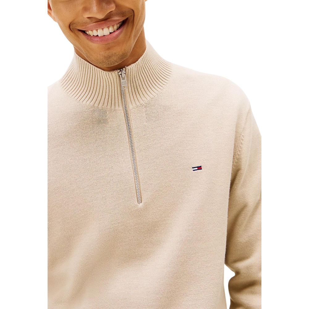 Tommy Hilfiger Jeans Beige Organic Cotton Sweatshirt