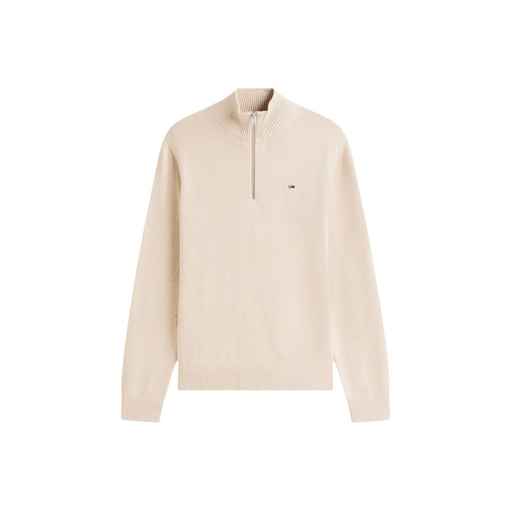 Tommy Hilfiger Jeans Beige Organic Cotton Sweatshirt