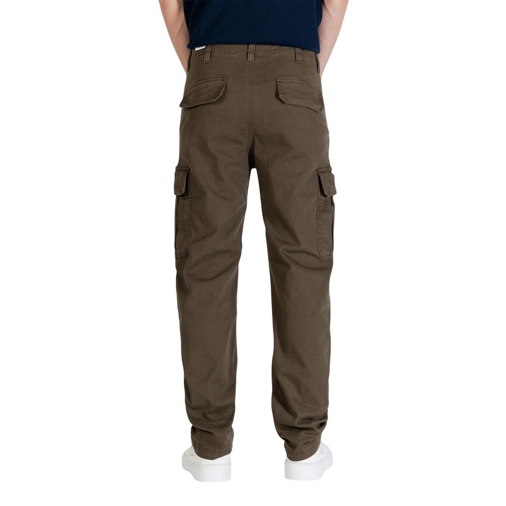 Tommy Hilfiger Jeans Green Recycled Cotton Cargo Pants