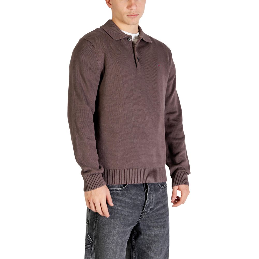 Tommy Hilfiger Jeans Brown Organic Cotton Sweatshirt
