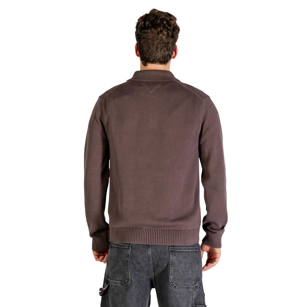 Tommy Hilfiger Jeans Brown Organic Cotton Sweatshirt
