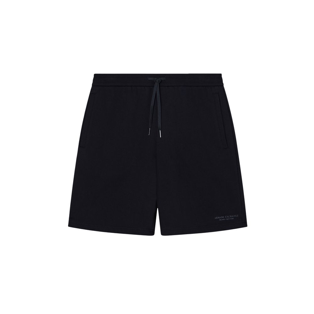 Armani Exchange Black Cotton Sportswear