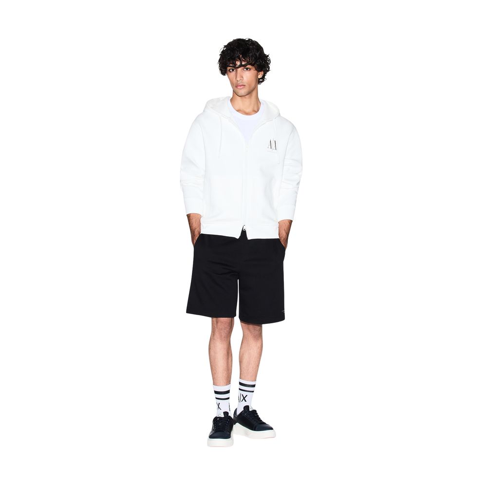 Armani Exchange Black Cotton Sportswear
