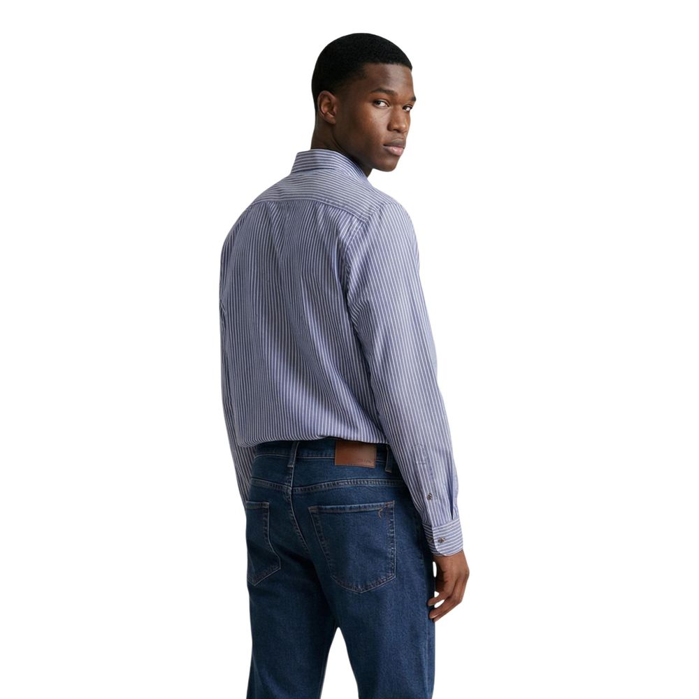 Armani Exchange Bicolor Cotton Dress Shirt