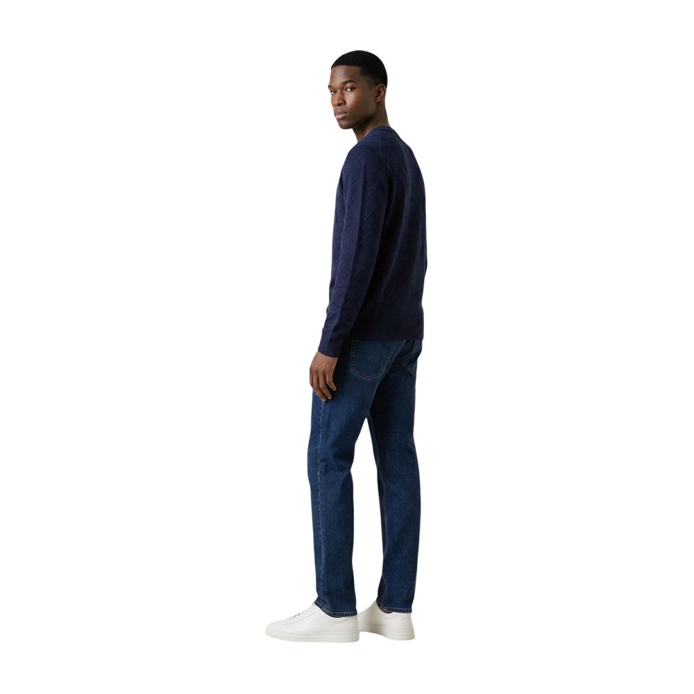 Armani Exchange Blue Viscose Sweatshirt
