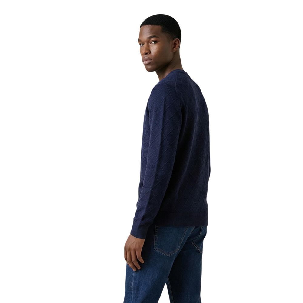 Armani Exchange Blue Viscose Sweatshirt