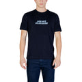 Armani Exchange Blue Cotton T-Shirt