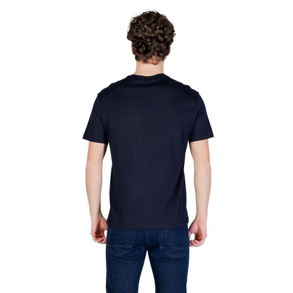 Armani Exchange Blue Cotton T-Shirt