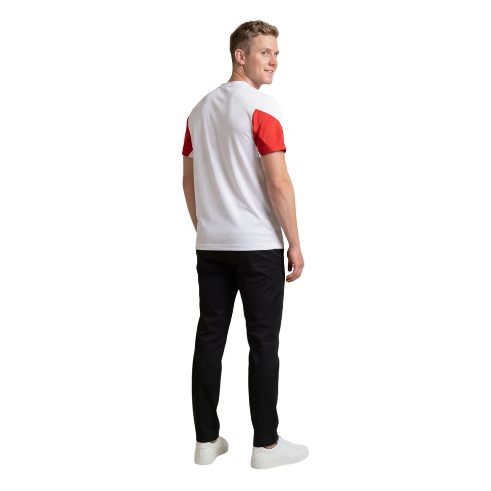 EA7 Emporio Armani White Cotton T-Shirt