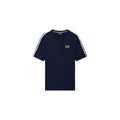 EA7 Emporio Armani Blue Cotton Sportswear