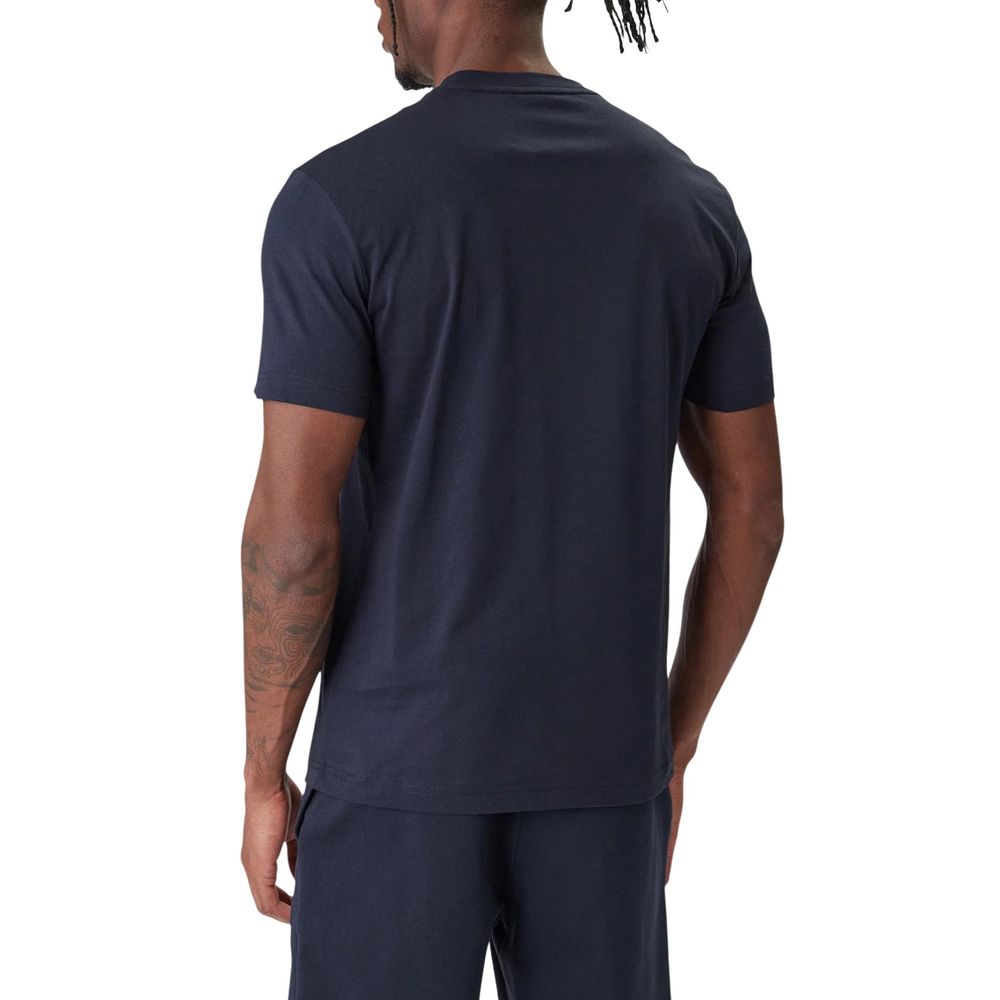 EA7 Emporio Armani Blue Cotton T-Shirt