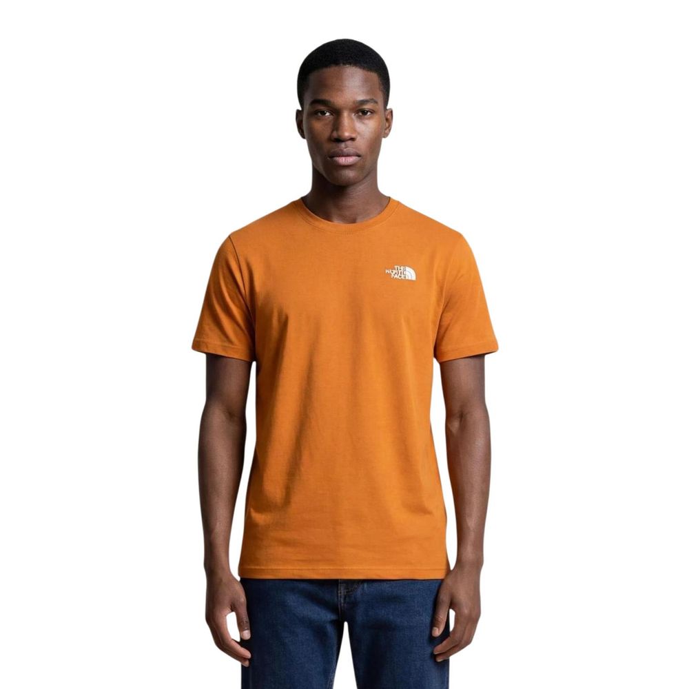 The North Face Orange Cotton T-Shirt